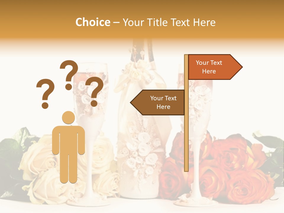 Bouquet Shiny Liquid PowerPoint Template