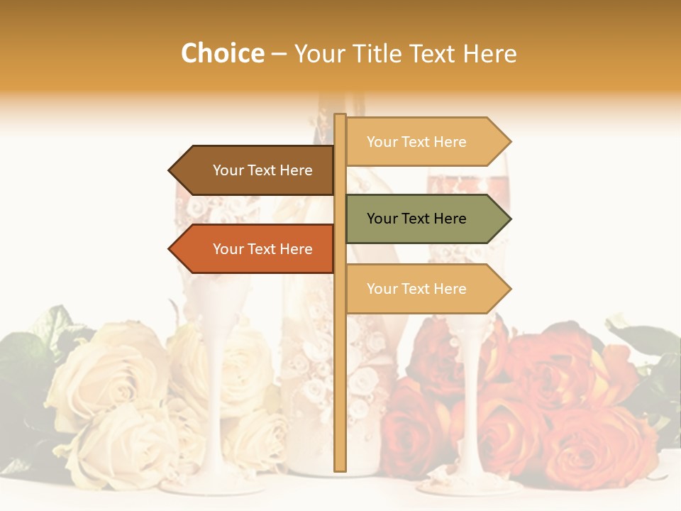 Bouquet Shiny Liquid PowerPoint Template