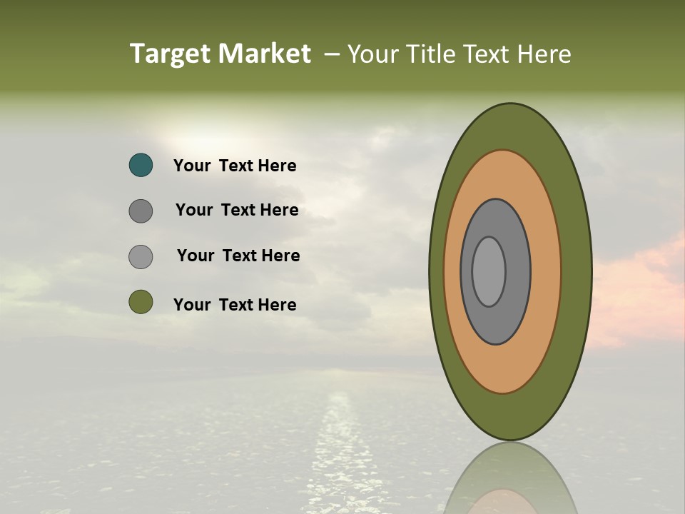 Cloudscape Dramatic Forest PowerPoint Template