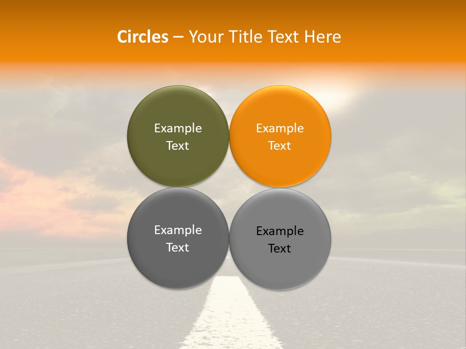 Color Gra Line PowerPoint Template
