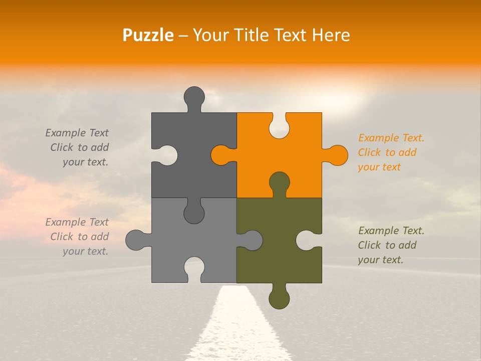 Color Gra Line PowerPoint Template