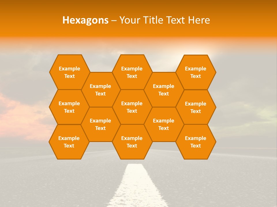 Color Gra Line PowerPoint Template