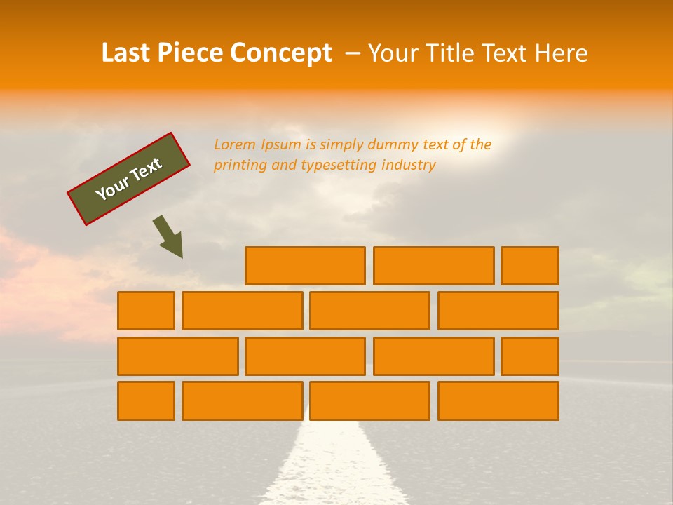 Color Gra Line PowerPoint Template