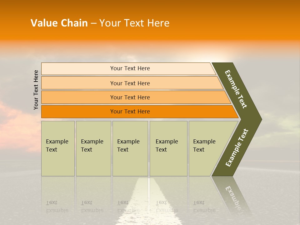 Color Gra Line PowerPoint Template