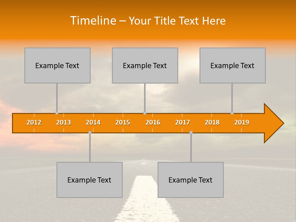 Color Gra Line PowerPoint Template