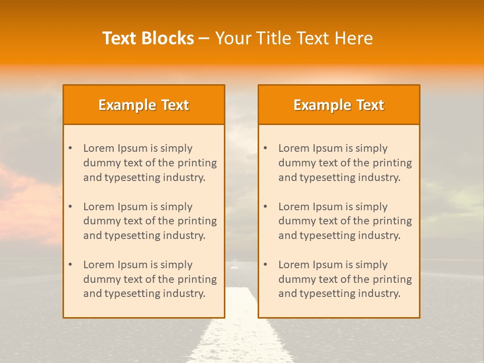 Color Gra Line PowerPoint Template