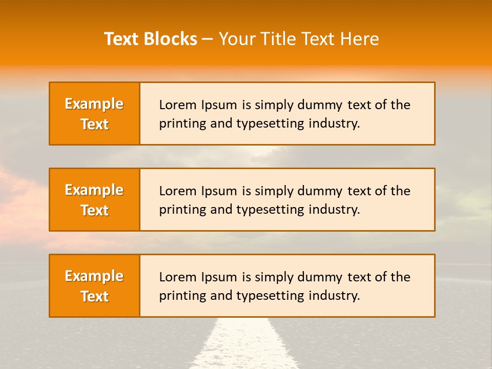 Color Gra Line PowerPoint Template