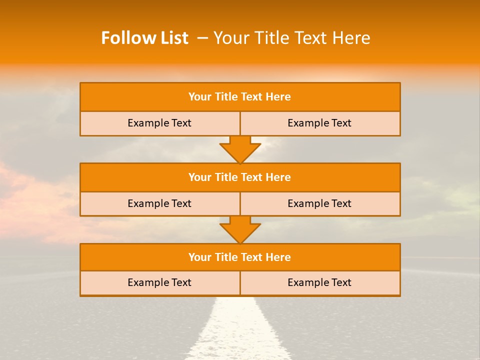 Color Gra Line PowerPoint Template
