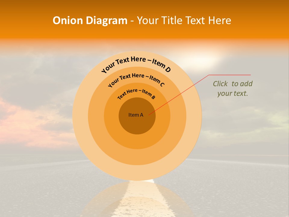 Color Gra Line PowerPoint Template