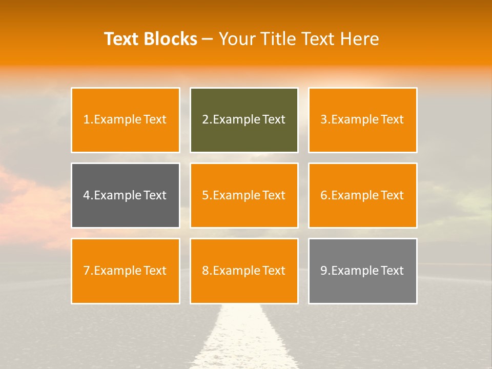 Color Gra Line PowerPoint Template