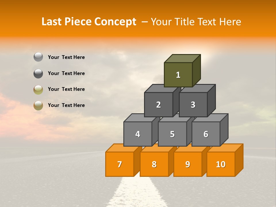 Color Gra Line PowerPoint Template
