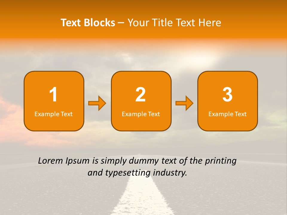 Color Gra Line PowerPoint Template