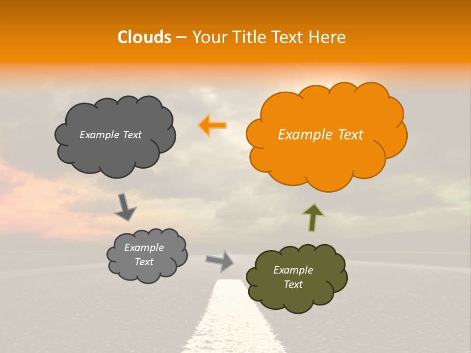 Color Gra Line PowerPoint Template