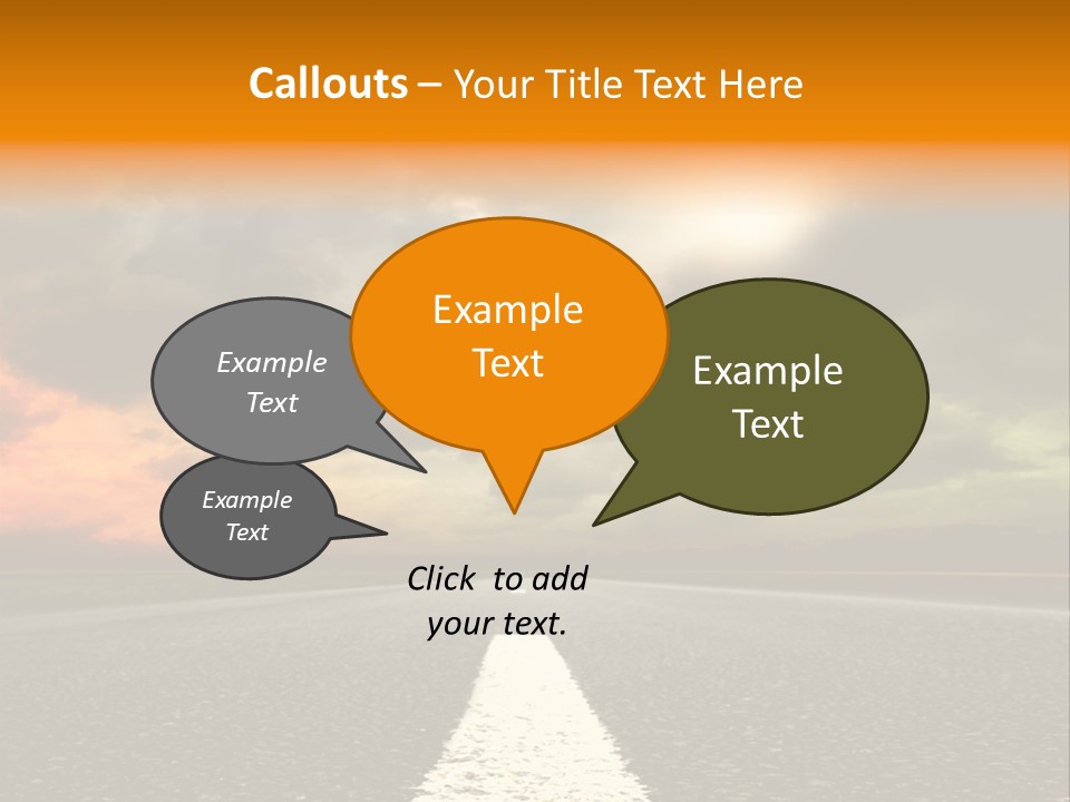 Color Gra Line PowerPoint Template