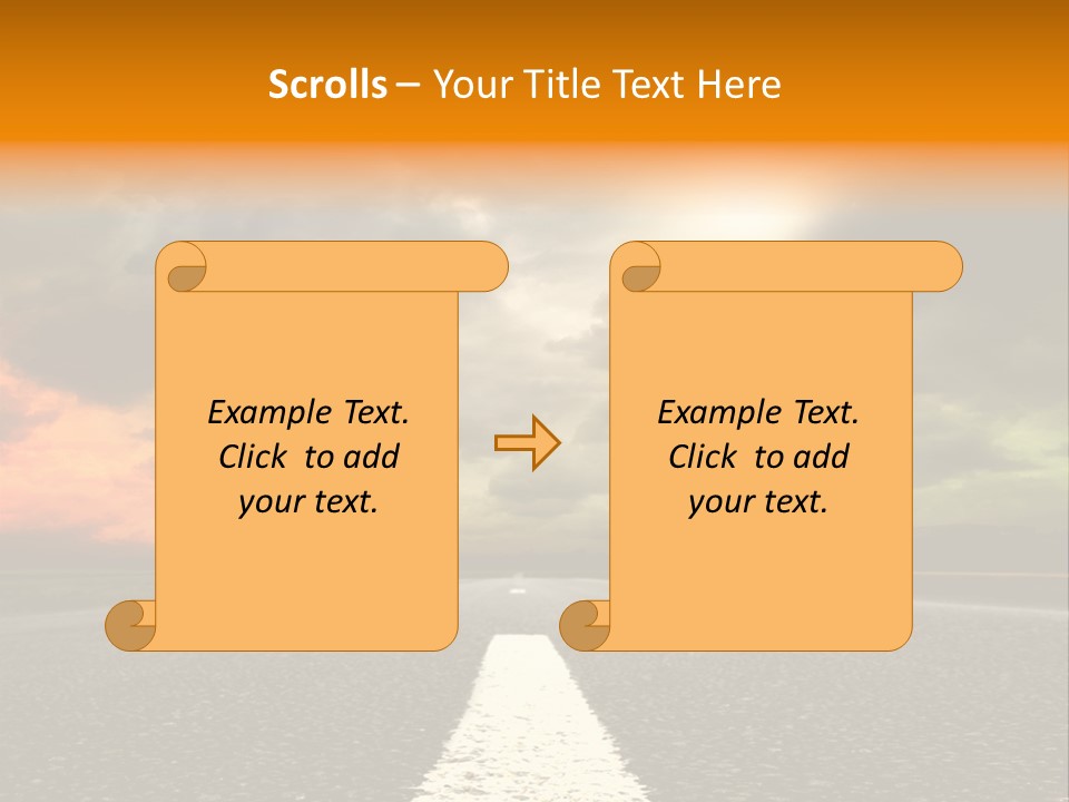 Color Gra Line PowerPoint Template