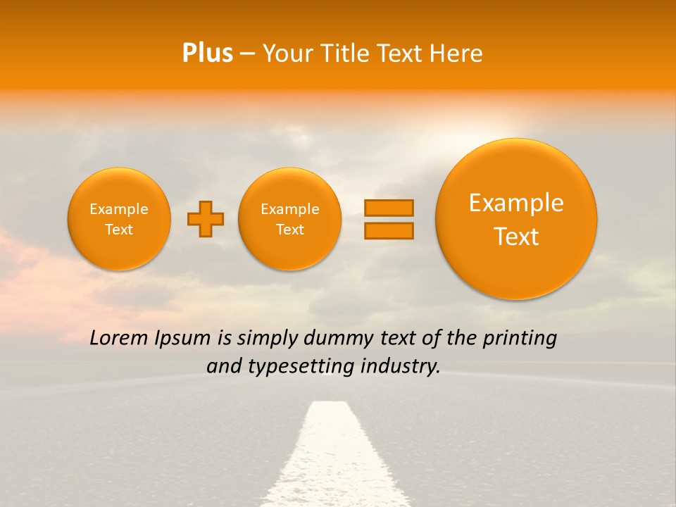 Color Gra Line PowerPoint Template