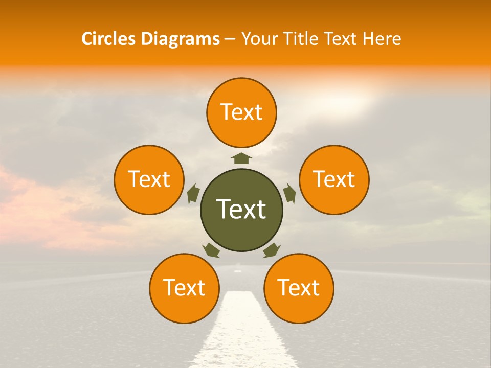 Color Gra Line PowerPoint Template