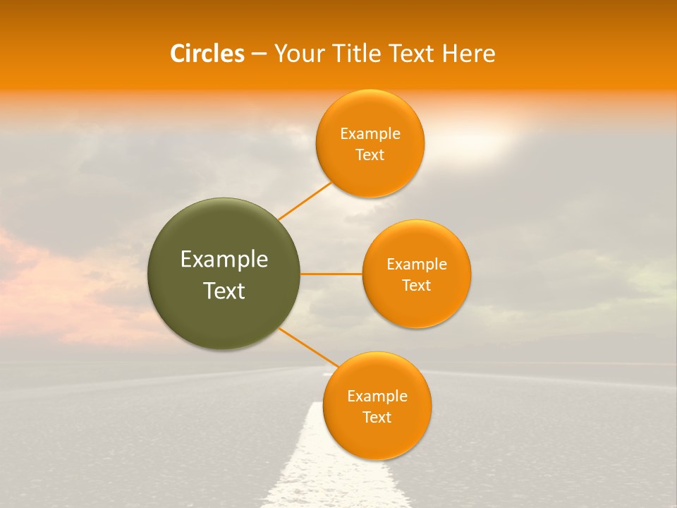 Color Gra Line PowerPoint Template