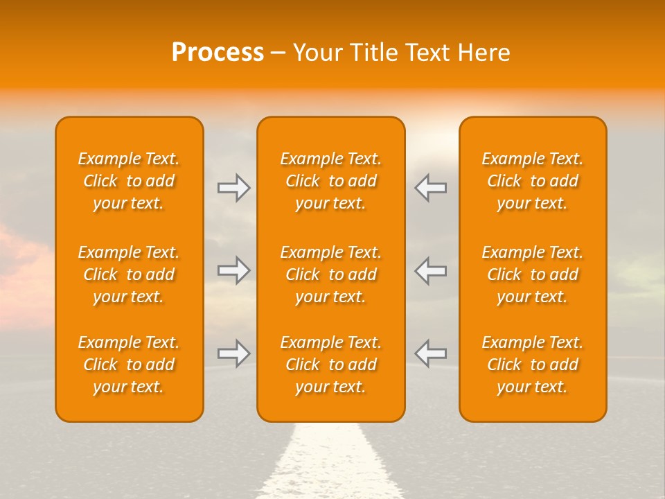 Color Gra Line PowerPoint Template