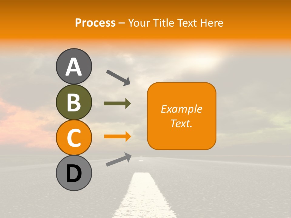 Color Gra Line PowerPoint Template