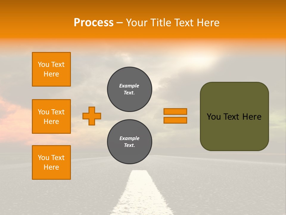 Color Gra Line PowerPoint Template