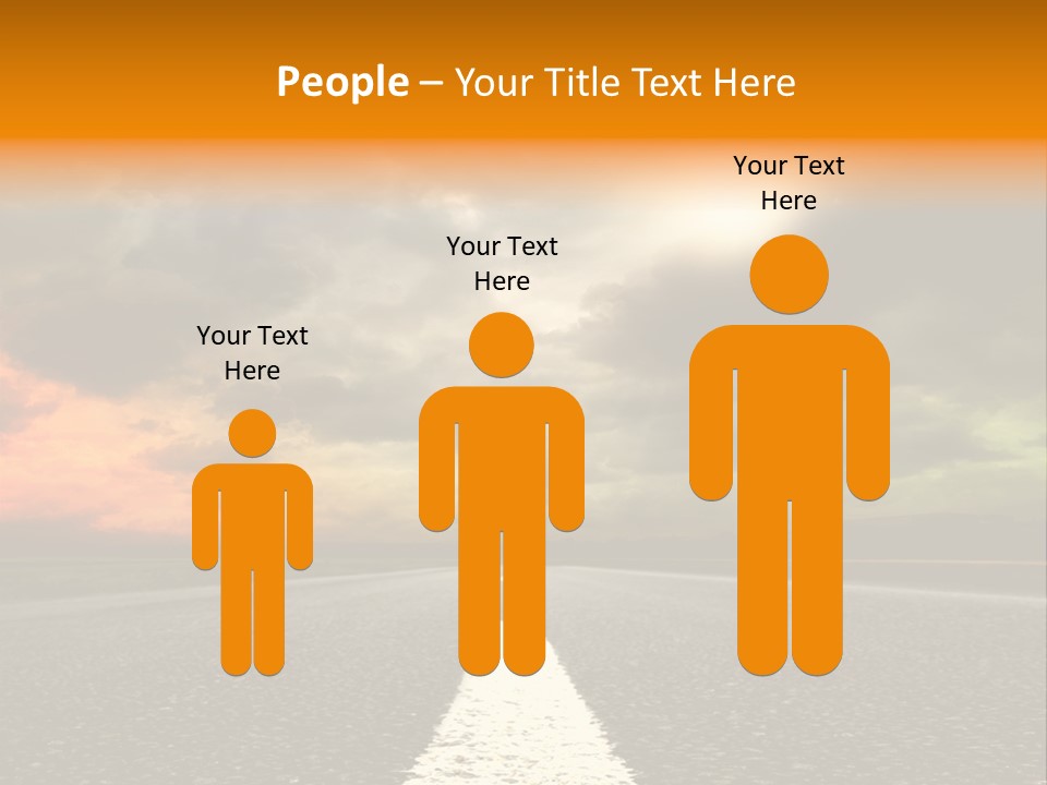 Color Gra Line PowerPoint Template