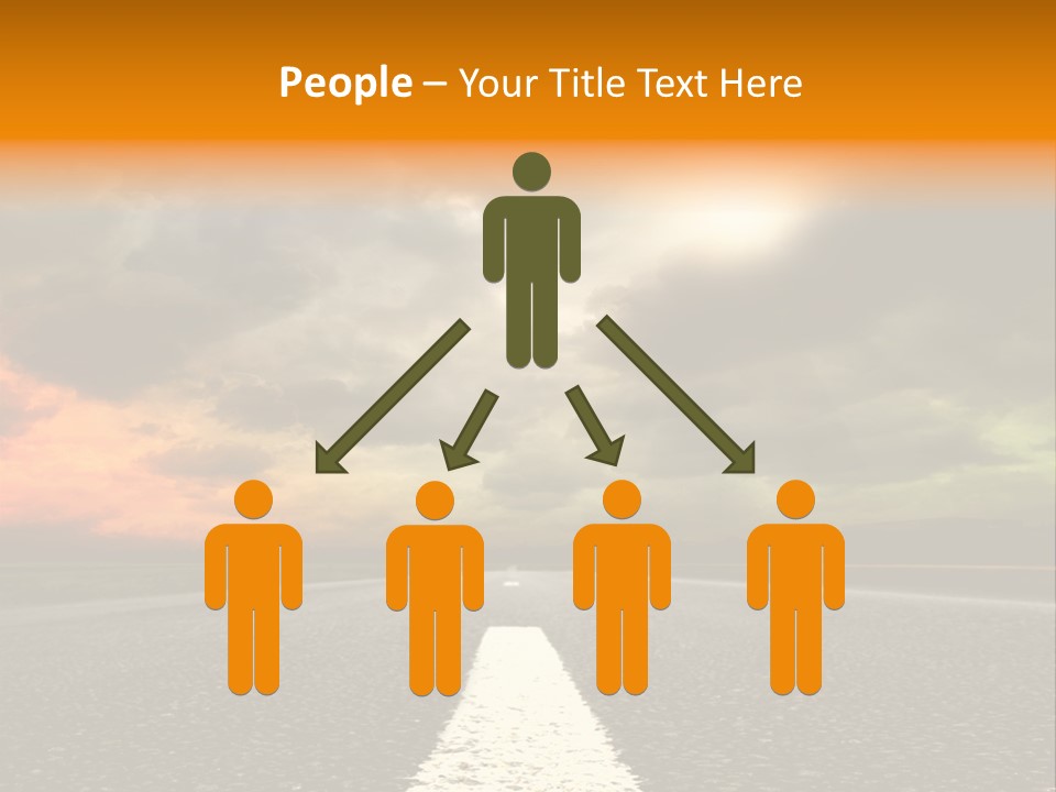 Color Gra Line PowerPoint Template