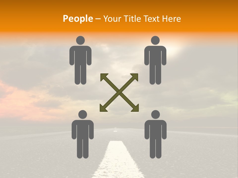 Color Gra Line PowerPoint Template