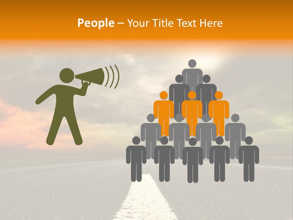 Color Gra Line PowerPoint Template