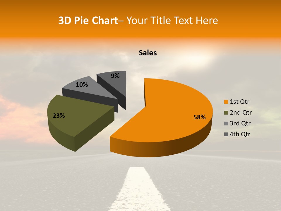 Color Gra Line PowerPoint Template