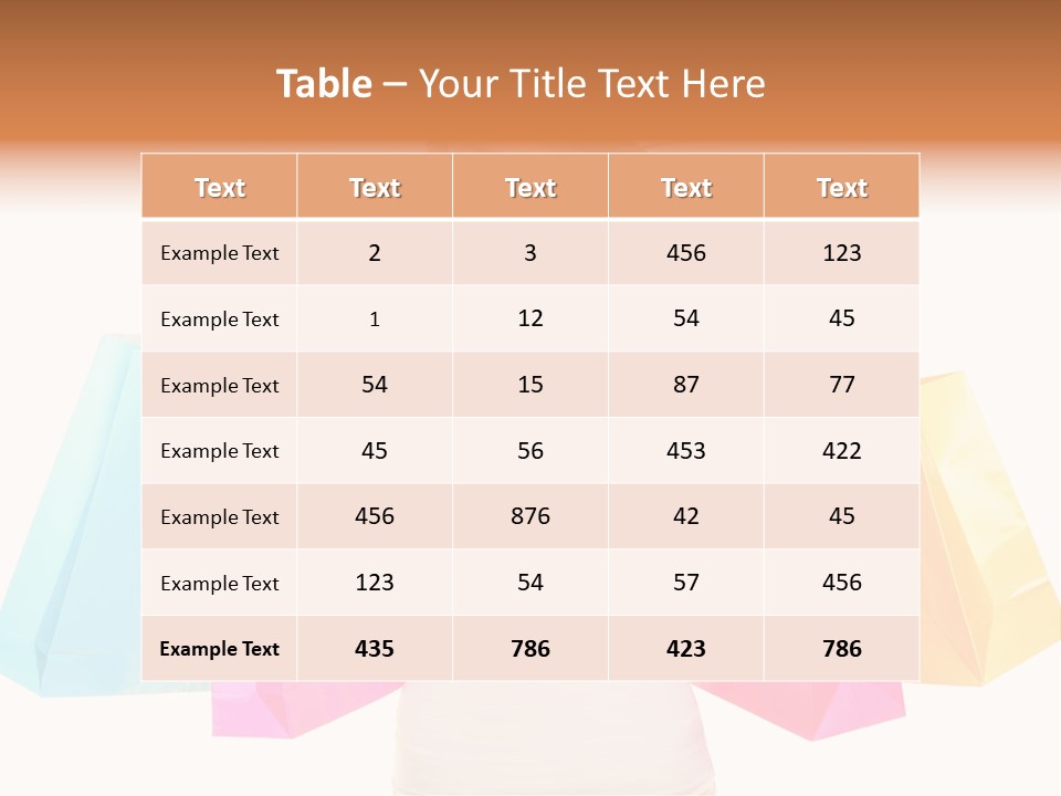 Expression Fresh Lovely PowerPoint Template