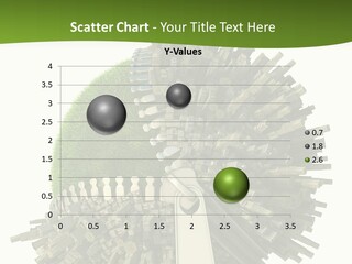 Road Globe Grass PowerPoint Template