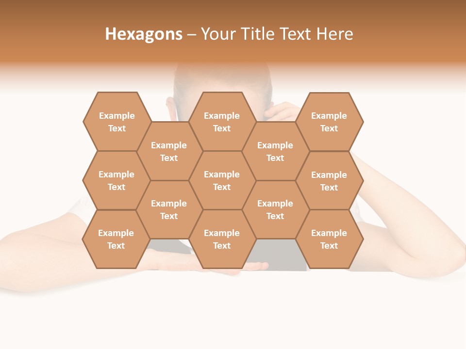 Glasses Businesswoman  PowerPoint Template