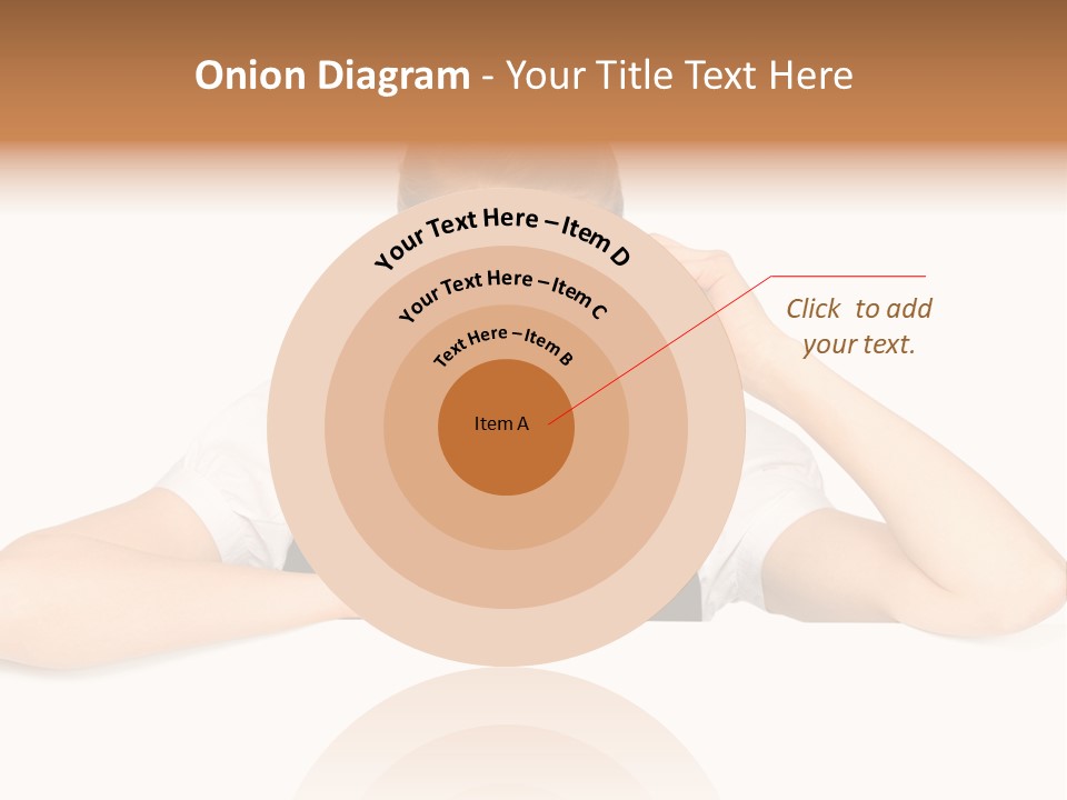 Glasses Businesswoman  PowerPoint Template