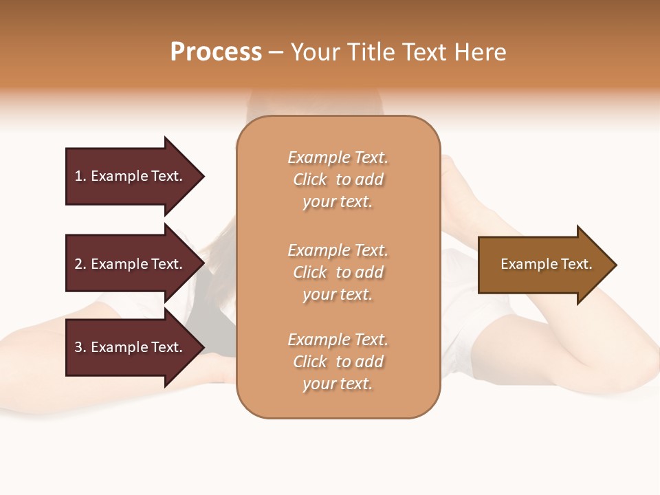 Glasses Businesswoman  PowerPoint Template