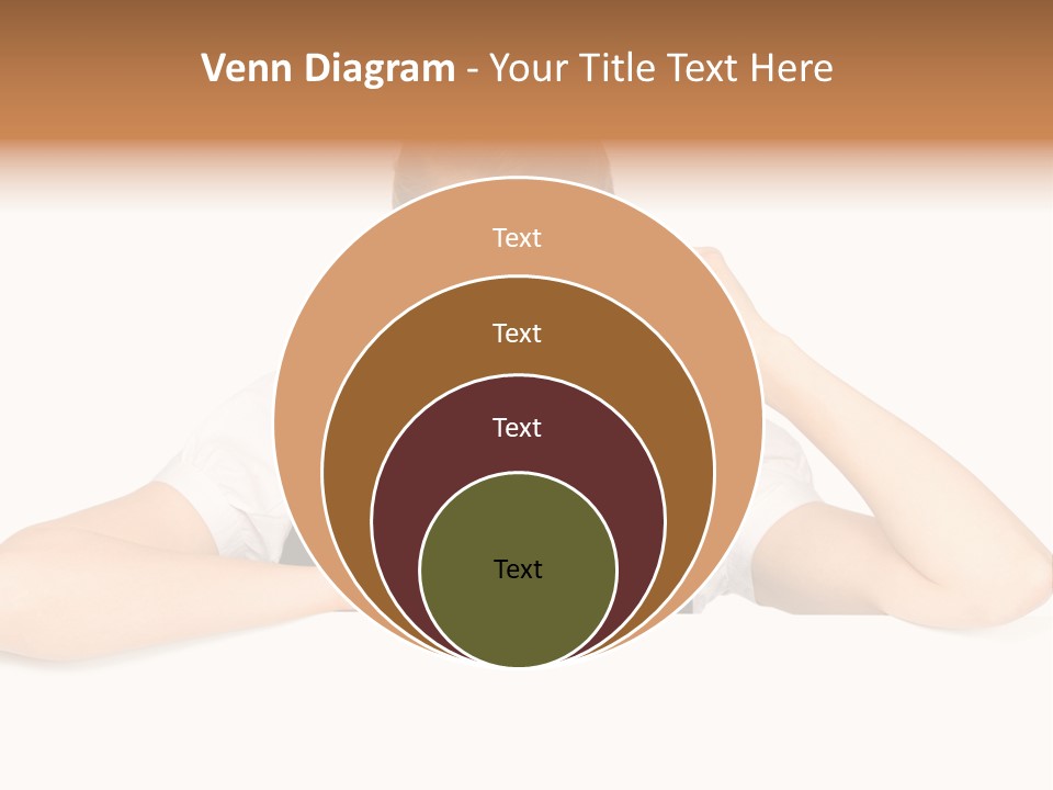 Glasses Businesswoman  PowerPoint Template