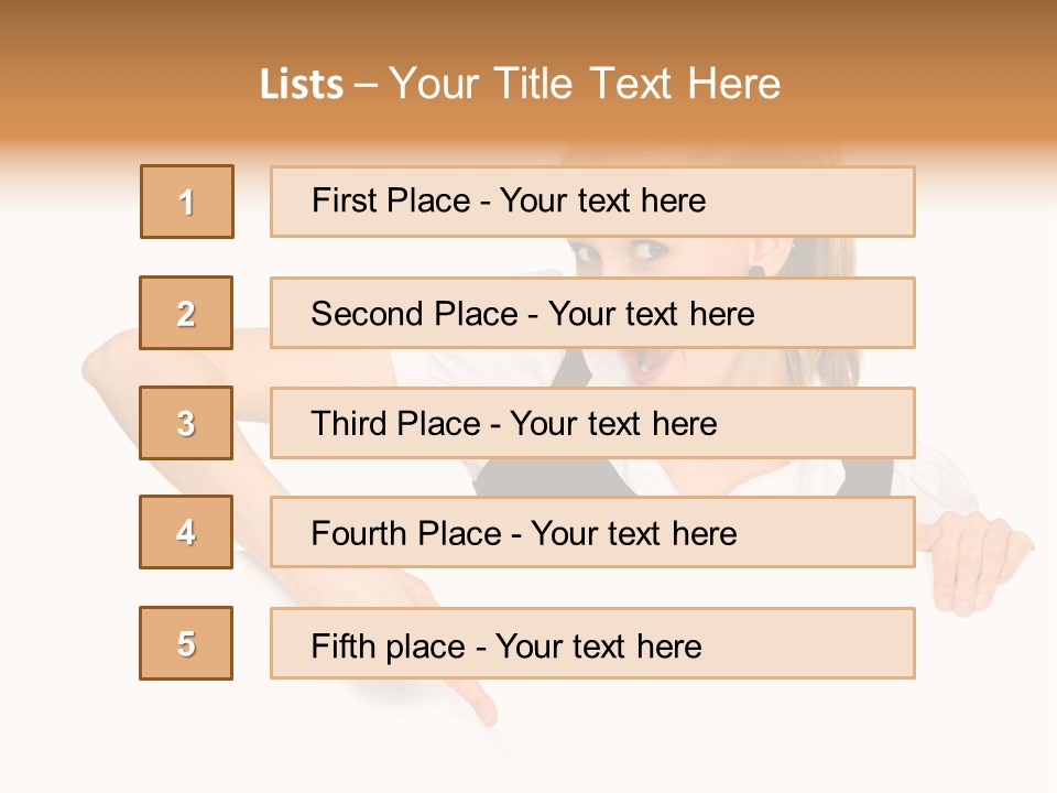 Smile Beautiful Billboard PowerPoint Template