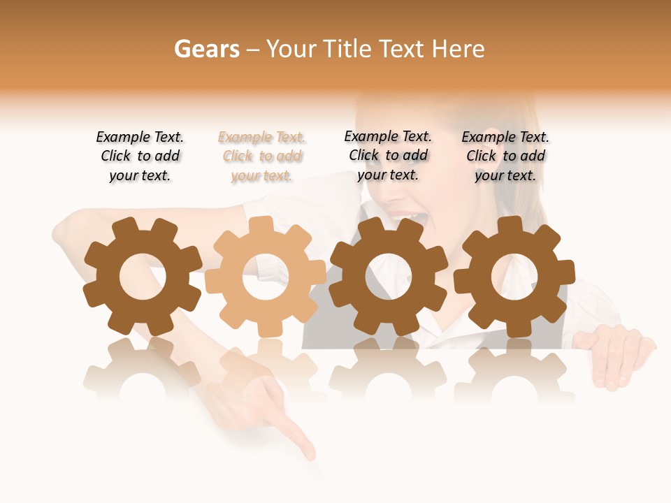 Smile Beautiful Billboard PowerPoint Template