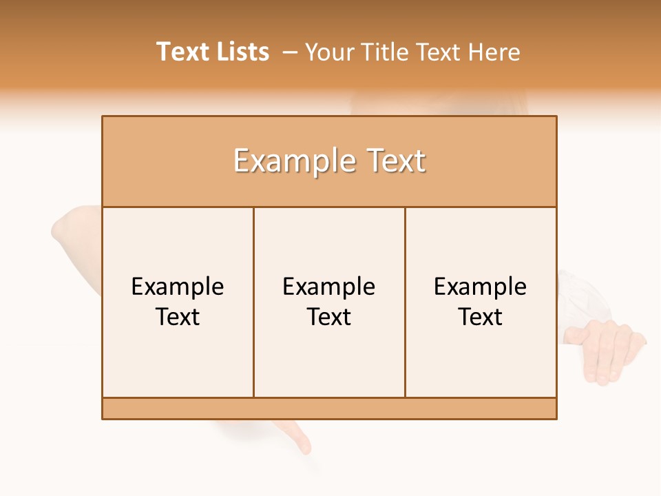 Smile Beautiful Billboard PowerPoint Template