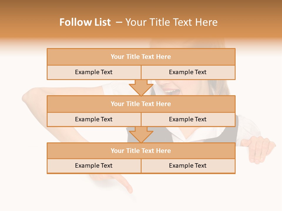 Smile Beautiful Billboard PowerPoint Template