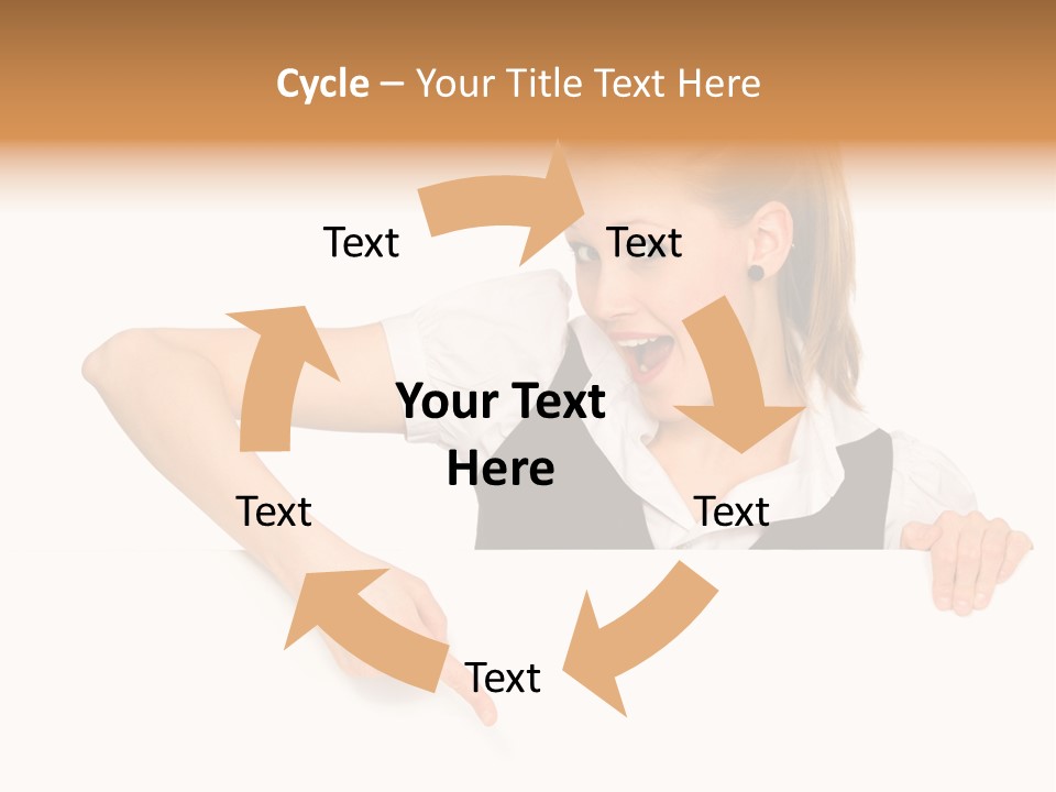 Smile Beautiful Billboard PowerPoint Template