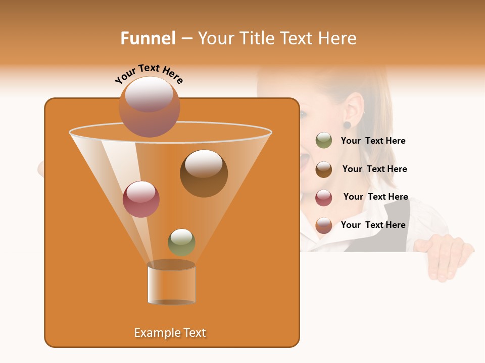 Smile Beautiful Billboard PowerPoint Template