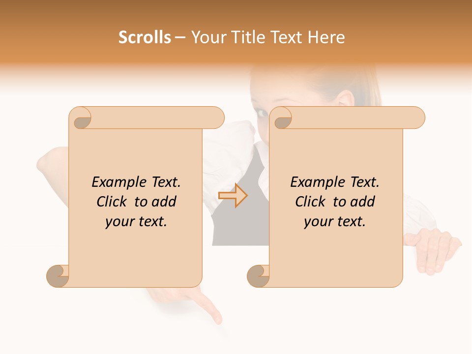 Smile Beautiful Billboard PowerPoint Template