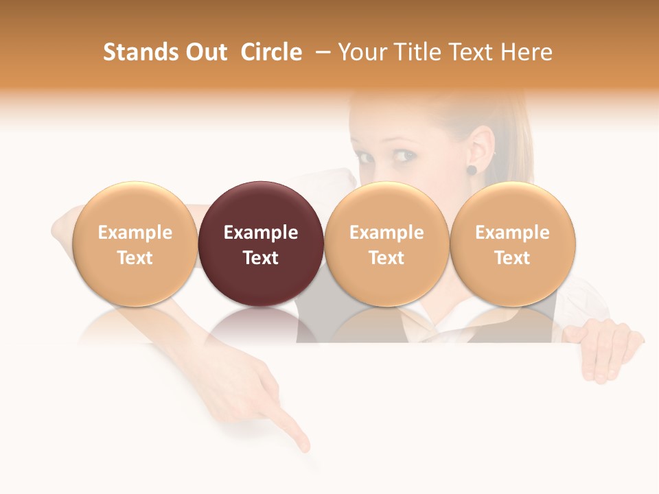 Smile Beautiful Billboard PowerPoint Template