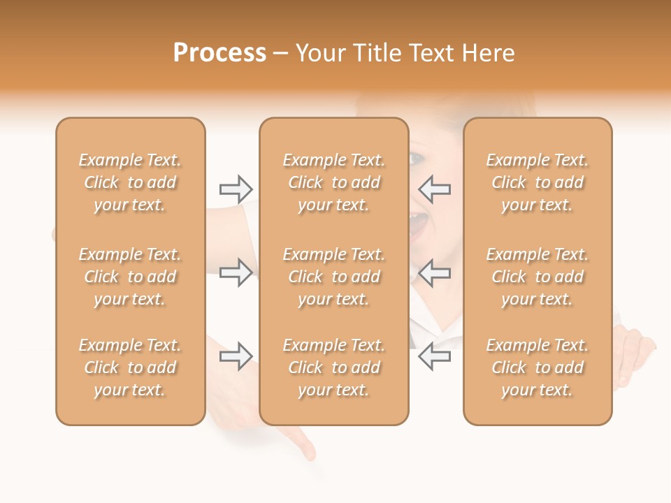 Smile Beautiful Billboard PowerPoint Template