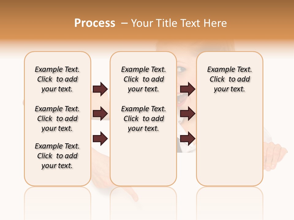 Smile Beautiful Billboard PowerPoint Template
