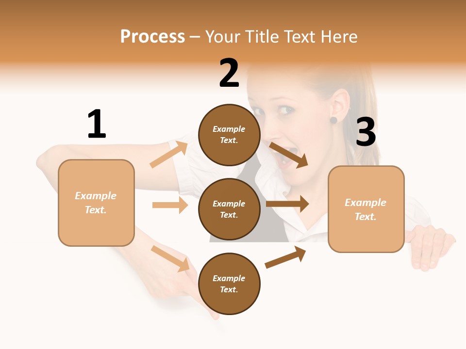 Smile Beautiful Billboard PowerPoint Template