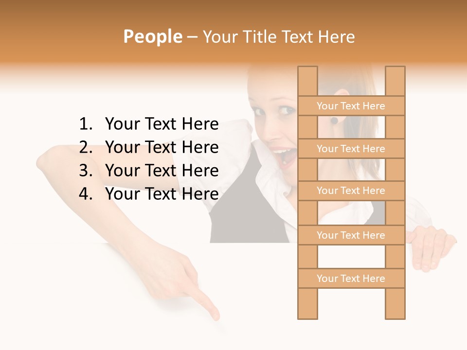 Smile Beautiful Billboard PowerPoint Template