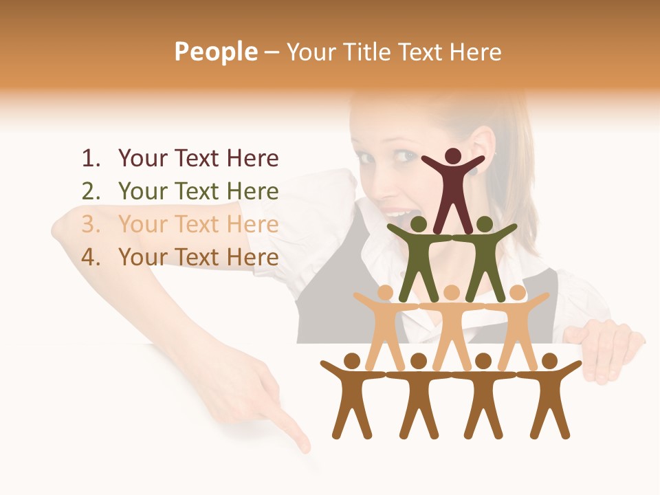 Smile Beautiful Billboard PowerPoint Template