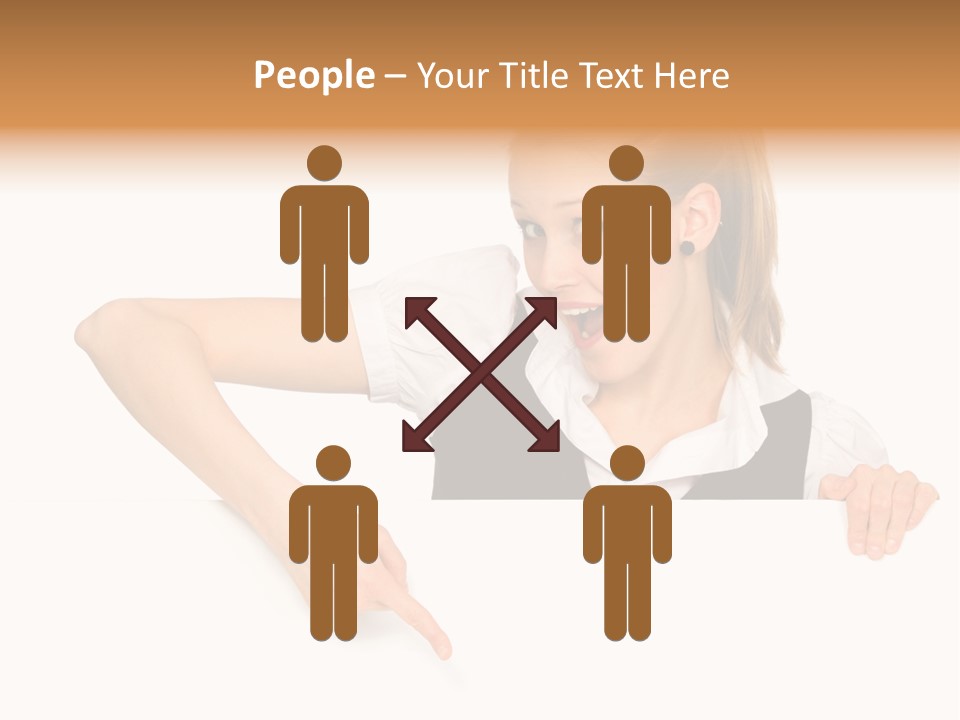 Smile Beautiful Billboard PowerPoint Template